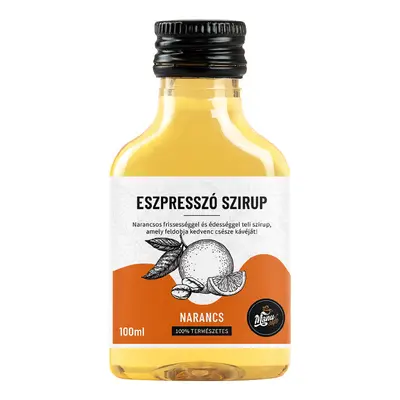 Eszpresszó szirup Narancs - 100 ml