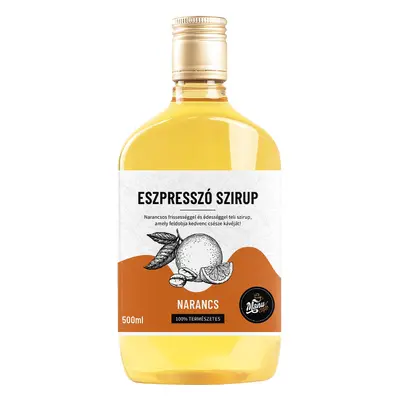 Eszpresszó szirup Narancs - 500 ml