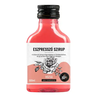 Eszpresszó szirup Rózsa - 100 ml