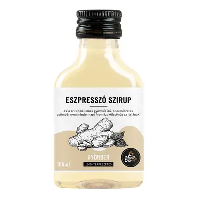 ESZPRESSZÓ SZIRUP GYÖMBÉR - 100 ml