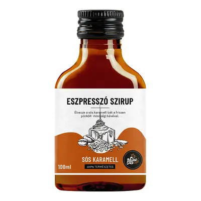 ESZPRESSZÓ SZIRUP SÓS KARAMELL - 100 ml