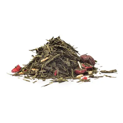 VÖRÖS ÁFONYÁS - CITROMMAL - zöld tea, 250g