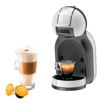 Kapszulás kávéfőző KRUPS Nescafé Dolce Gusto Mini Me KP123B10 Sarkvidéki szürke/fekete