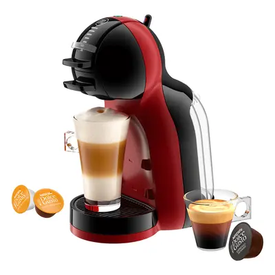 Kapszulás kávéfőző Krups Nescafé Dolce Gusto Mini Me KP120H Piano Black - Cherry Red