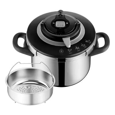 Kukta Tefal Clipso+ CHEF 6 l P4550731 Rozsdamentes/Fekete