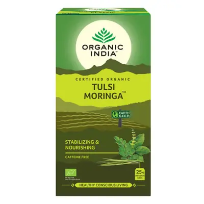 Tulsi MORINGA, filteres bio tea, filter - Organic India