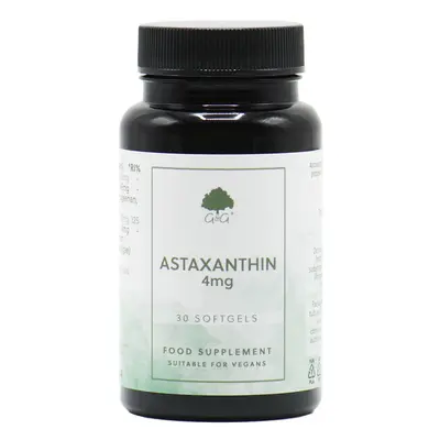 Astaxanthin 4mg növényi lágykapszula – G&G