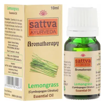 Citromfű olaj 10ml - Sattva Ayurveda