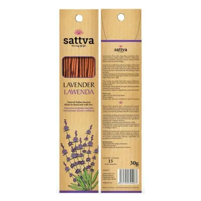 Füstölő, levendula 30g - Sattva Ayurveda