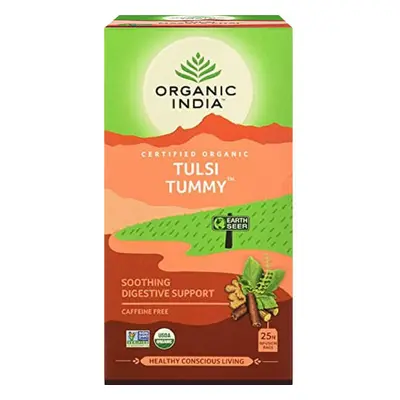 Tulsi TUMMY, filteres bio tea, filter - Organic India