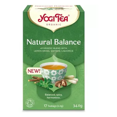 Természetes egyensúly bio tea shiitake gombával - Yogi Tea