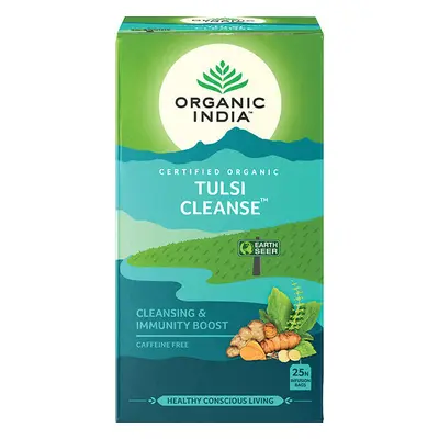 Tulsi CLEANSE, filteres bio tea, filter - Organic India