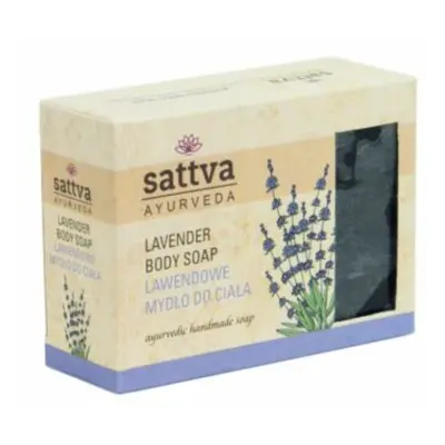 Ajurvédikus kézműves szappan - Levendula 125g - Sattva Ayurveda