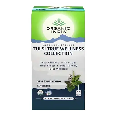 Tulsi TRUE WELLNESS COLLECTION, filteres bio tea, filter - Organic India