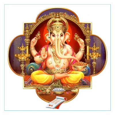 Mandala Ablakmatrica - Ganesha