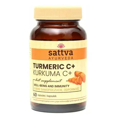 Kurkuma és C vitamin kapszula - Sattva Ayurveda