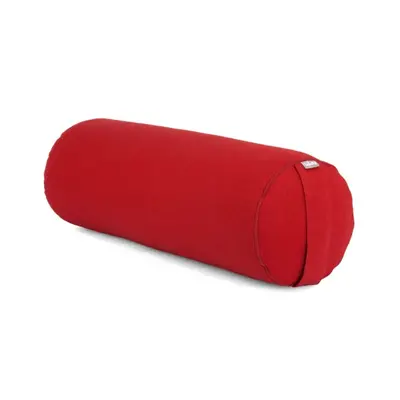 Bolster ECO tönköly hengerpárna - Burgundy - Bodhi