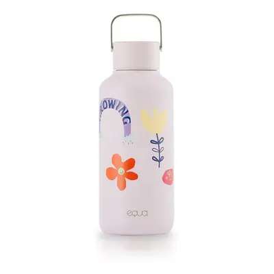 Timeless acélkulacs 600ml - Flower Power - Equa