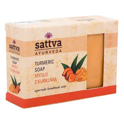 Ajurvédikus kézműves szappan - Kurkuma 125g - Sattva Ayurveda