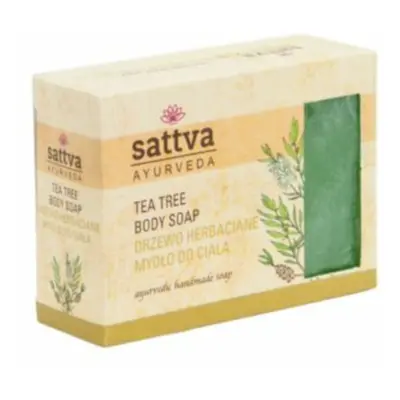 Ajurvédikus kézműves szappan - Teafa 125g - Sattva Ayurveda