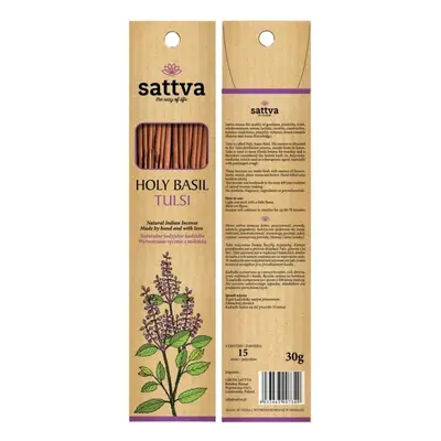 Füstölő, tulsi 30g - Sattva Ayurveda