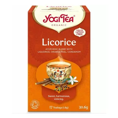 Édesgyökér bio tea - Yogi Tea