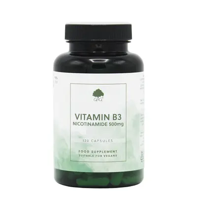 B3-vitamin (nicotinamid) 500mg kapszula – G&G