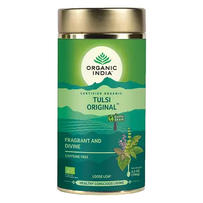 Tulsi ORIGINAL, szálas bio tea, 100g - Organic India