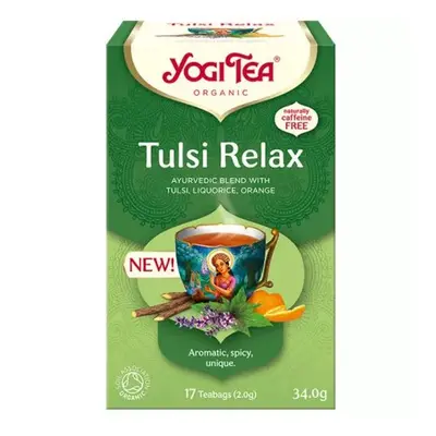 Pihentető Tulsi bio tea - Yogi Tea