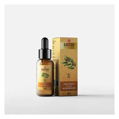 Organikus jojoba olaj bőrre és hajra ml - Sattva Ayurveda