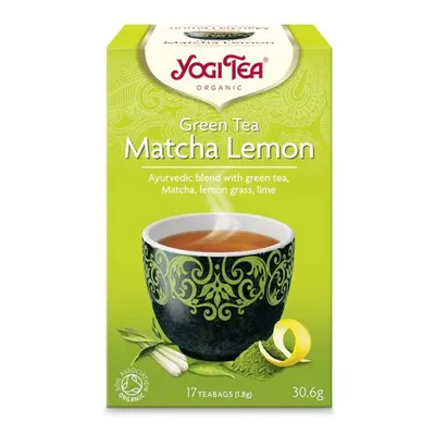 Zöld bio tea matchával és citrommal - Yogi Tea