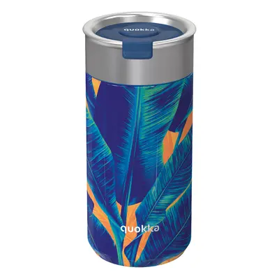 Boost kávés/teás pohár szűrővel 400ml - Blue Jungle - Quokka