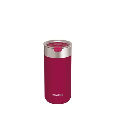 Boost kávés/teás pohár szűrővel 400ml - Maroon - Quokka