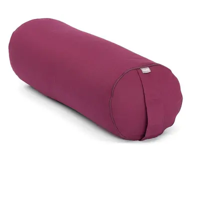 Bolster ECO Pamut hengerpárna - Aubergine - Bodhi