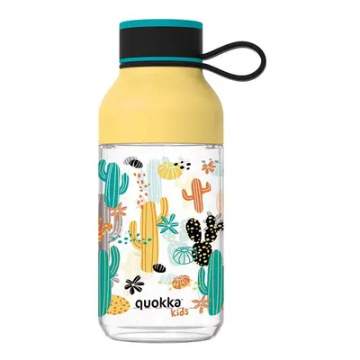 BPA mentes műanyag kulacs pánttal Kids Ice Cactus 430ml - Quokka