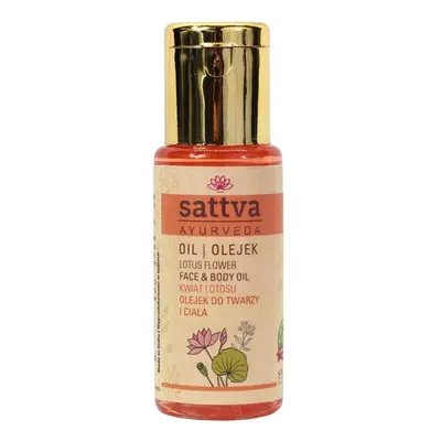 Lótuszvirágos arc- és testolaj 50ml - Sattva Ayurveda