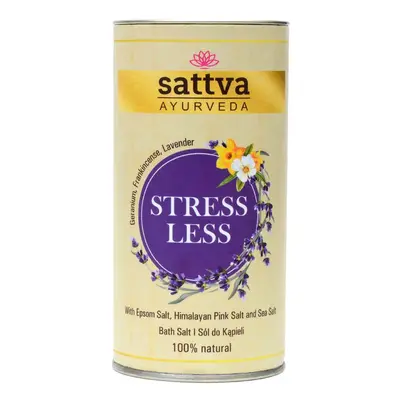 Fürdősó - Stresszoldó - Geranium, Tömjén és Levendula 300g - Sattva Ayurveda