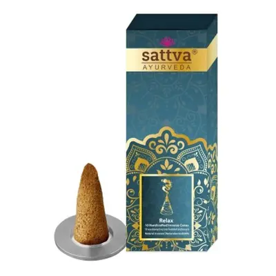 Füstölőkúpok 10db - Relax 20g - Sattva Ayurveda