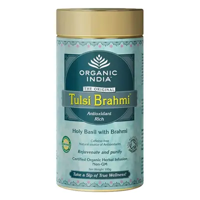 Tulsi BRAHMI, szálas bio tea, 100g - Organic India