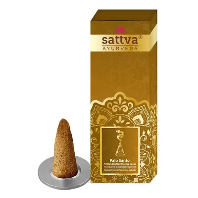 Füstölőkúpok 10db - Palo Santo 20g - Sattva Ayurveda