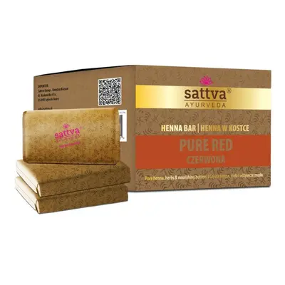 Hennatömbök - Vörös 240g (3X80g) - Sattva Ayurveda