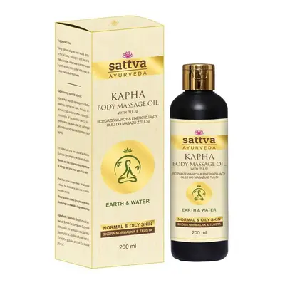 Ajurvédikus Kapha masszázsolaj - Tulsi - ml - Sattva Ayurveda