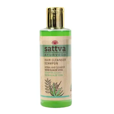 Gyógynövényes sampon - Neem és Aloe Vera 210ml - Sattva Ayurveda