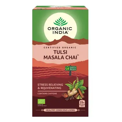 Tulsi MASALA CHAI, filteres bio tea, filter - Organic India