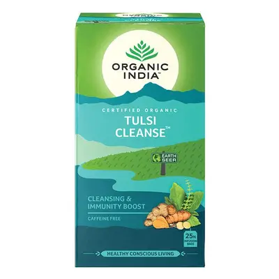 Tulsi CLEANSE, filteres bio tea, filter - Organic India