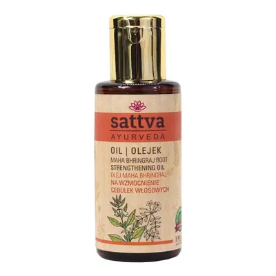 Maha bhringraj hajgyökér erősítő olaj 100ml - Sattva Ayurveda