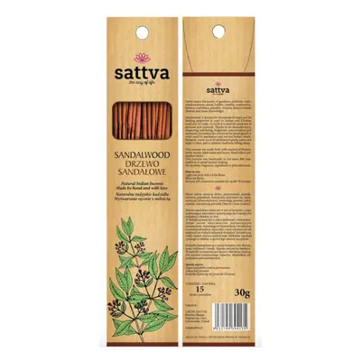 Füstölő, szantál 30g - Sattva Ayurveda