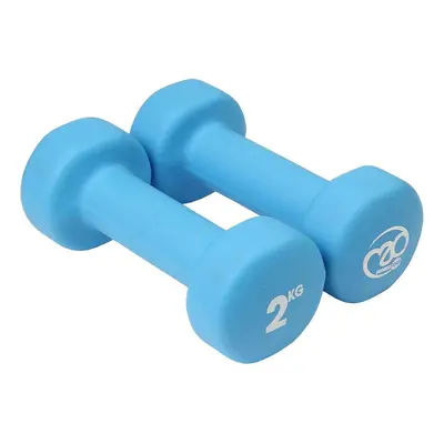 Kézisúlyzó párban - 2x2kg - kék - Fitness Mad