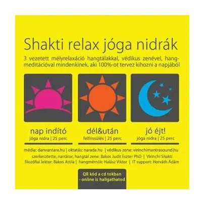 Shakti relax jóga nidrák