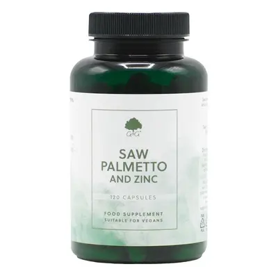 Fűrészes törpepálma (Saw Palmetto) 800mg cinkkel 15mg kapszula – G&G